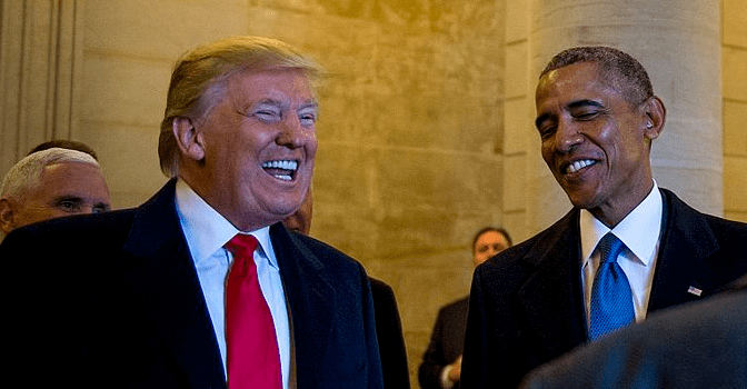Trump Obama